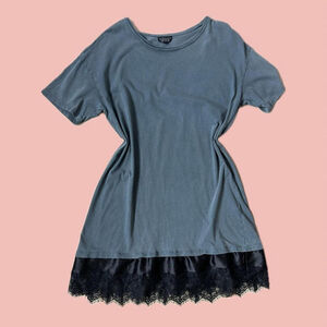 2010 Indie Sleaze T-Shirt Lingerie Dress ASOS